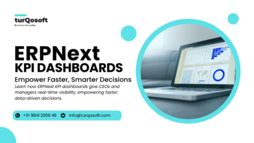 ERPNext Dashboard Screenshot