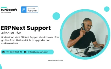 ERPNext Support after go-live covering hypercare, AMC, upgrades, customizations and ongoing implementation partner support