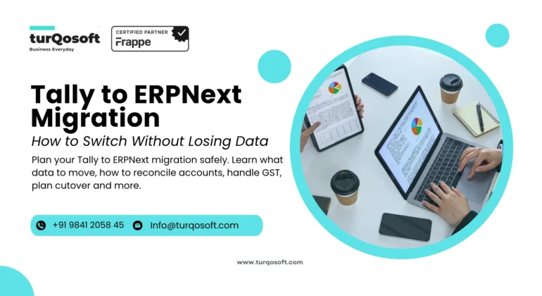 Tally to ERPNext migration process from data audit to ERPNext go-live