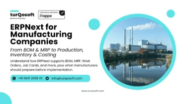 ERPNext for manufacturing companies