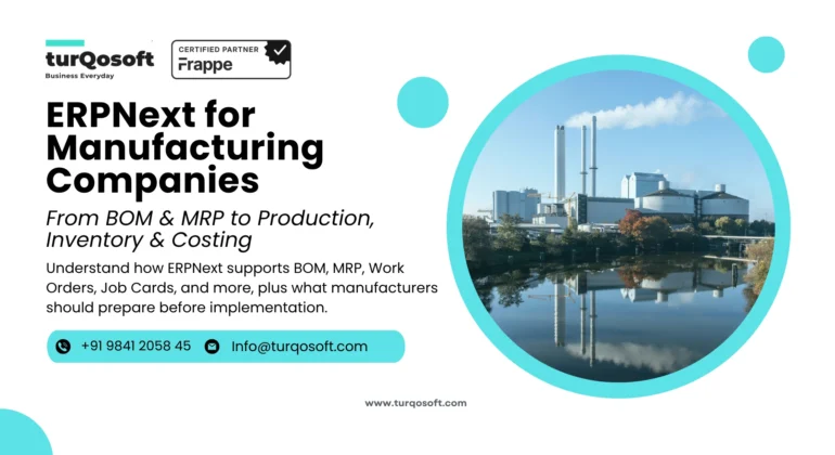 ERPNext for manufacturing companies