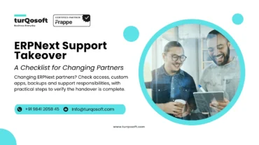 ERPNext Support Takeover Changing Partners