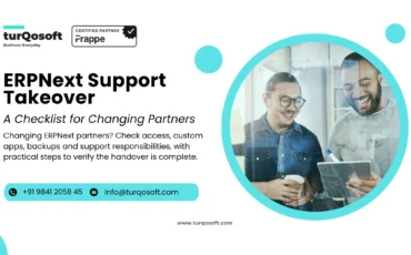 ERPNext Support Takeover Changing Partners