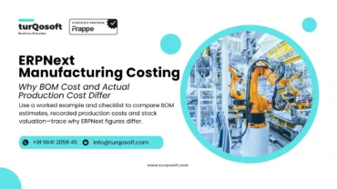 ERPNext manufacturing costing